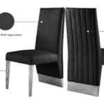 Porsha Vegan Leather Upholstered Dining Chair