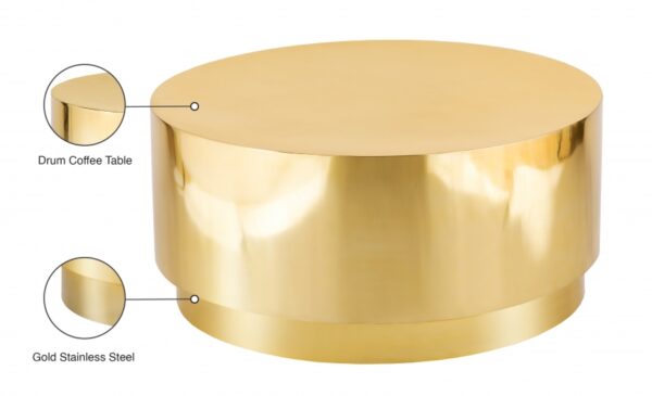 Jazzy Stainless Steel Coffee Table