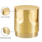 Jazzy Stainless Steel End / Side Table