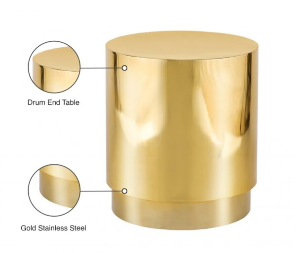 Jazzy Stainless Steel End / Side Table