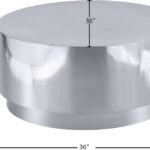 Jazzy Stainless Steel Coffee Table
