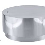Jazzy Stainless Steel Coffee Table
