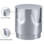 Jazzy Stainless Steel End / Side Table