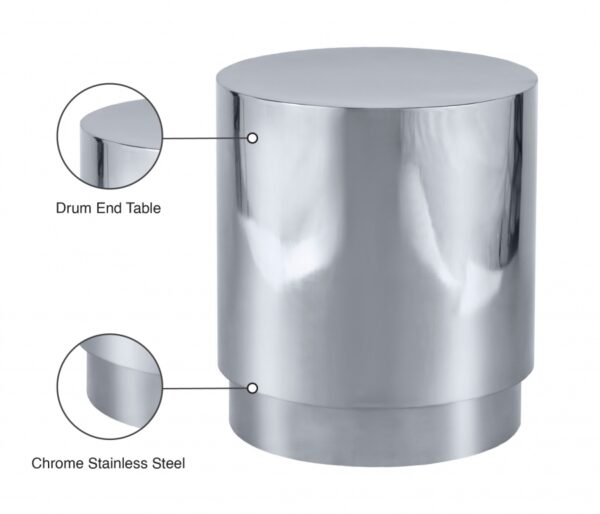Jazzy Stainless Steel End / Side Table