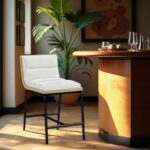 Viceroy Fabric Upholstered Counter Stool