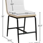 Viceroy Fabric Upholstered Counter Stool
