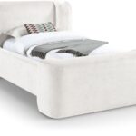 Modena Chenille Fabric Upholstered Bed