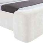 Modena Chenille Fabric Upholstered Twin Bed