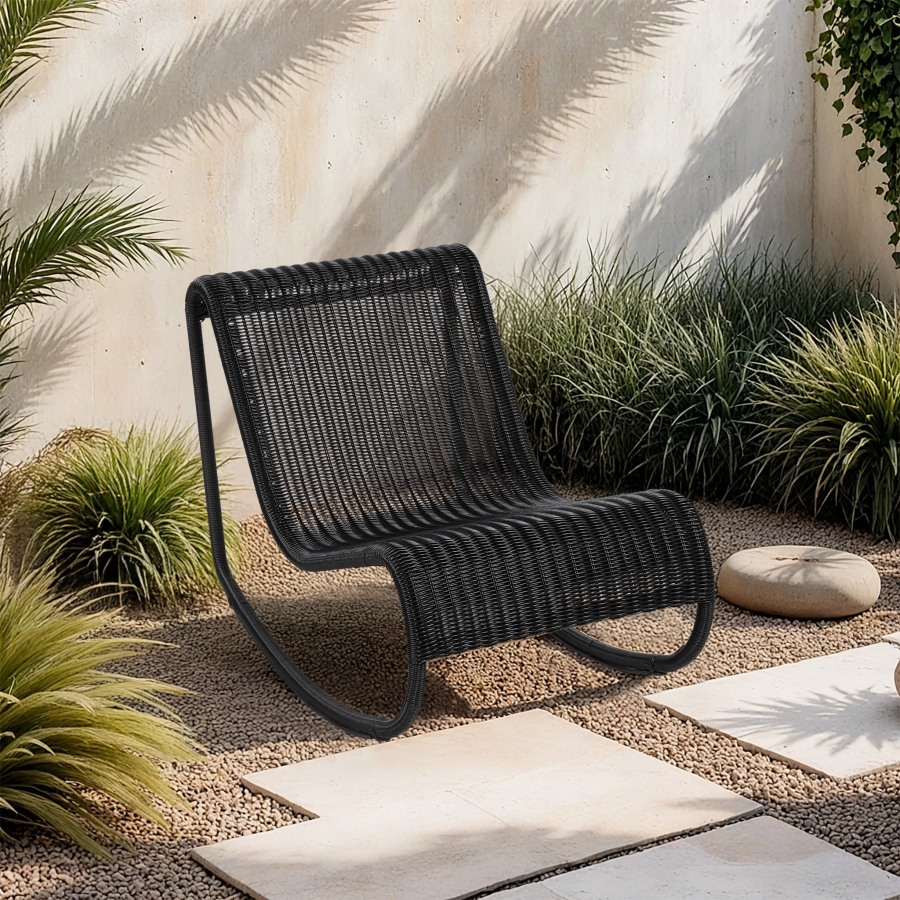 Antigua Wicker Outdoor Patio Rocking Chair