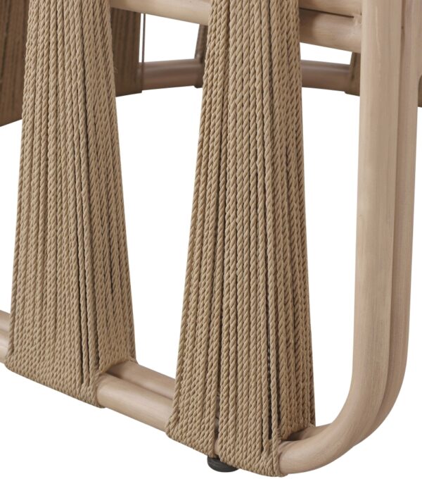 San Pietro Resilient Waterproof Fabric Upholstered Outdoor Patio Chair