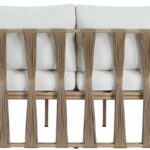 San Pietro 90.5" Resilient Waterproof Fabric Upholstered Outdoor Patio Sofa