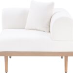 Laguna Resilient Water Resistant Fabric Upholstered Outdoor Patio Modular Corner Chair