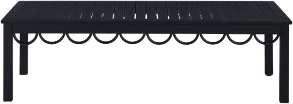 Portofino Aluminum Outdoor Patio Coffee Table