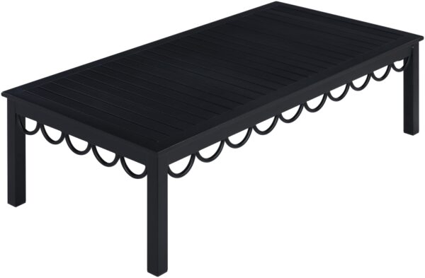 Portofino Aluminum Outdoor Patio Coffee Table