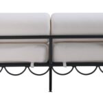 Portofino 85.75" Resilient Water Repellent Fabric Upholstered Outdoor Patio Sofa