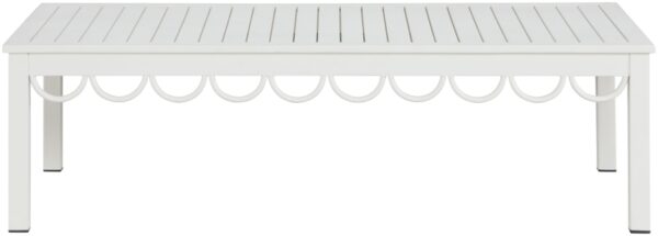Portofino Aluminum Outdoor Patio Coffee Table