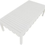 Portofino Aluminum Outdoor Patio Coffee Table