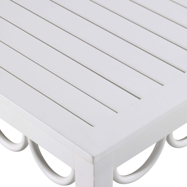Portofino Aluminum Outdoor Patio Coffee Table