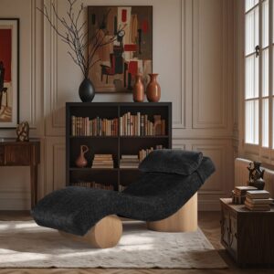 Marcella Fabric Upholstered Chaise Lounge