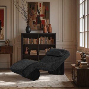Marcella Fabric Upholstered Chaise Lounge