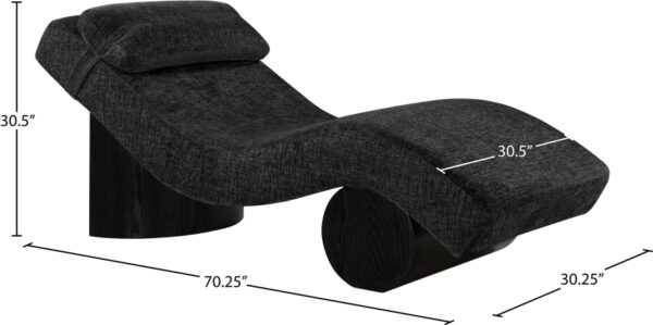 Marcella Fabric Upholstered Chaise Lounge