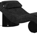 Marcella Fabric Upholstered Chaise Lounge