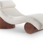 Marcella Fabric Upholstered Chaise Lounge