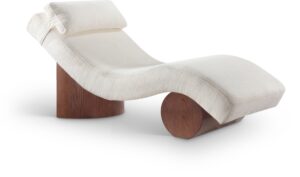 Marcella Fabric Upholstered Chaise Lounge