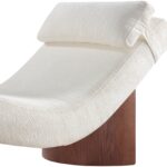 Marcella Fabric Upholstered Chaise Lounge