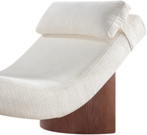 Marcella Fabric Upholstered Chaise Lounge