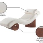 Marcella Fabric Upholstered Chaise Lounge