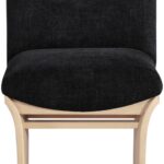 Shaw Chenille Fabric Upholstered Dining Chair