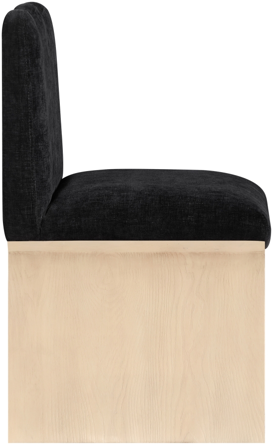 Shaw Chenille Fabric Upholstered Dining Chair