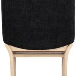 Shaw Chenille Fabric Upholstered Dining Chair
