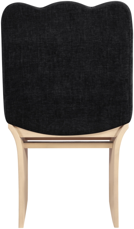 Shaw Chenille Fabric Upholstered Dining Chair
