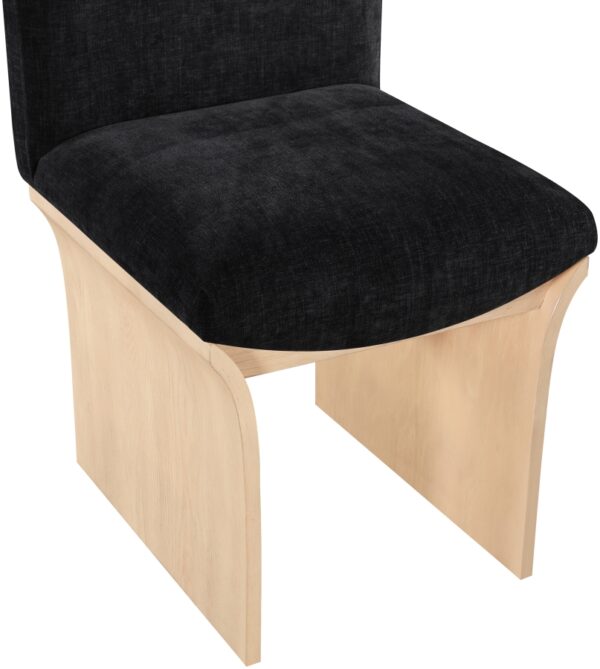 Shaw Chenille Fabric Upholstered Dining Chair