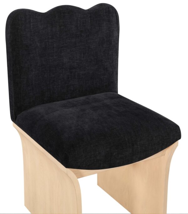 Shaw Chenille Fabric Upholstered Dining Chair
