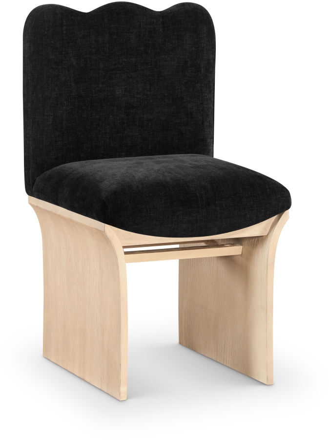 Shaw Chenille Fabric Upholstered Dining Chair