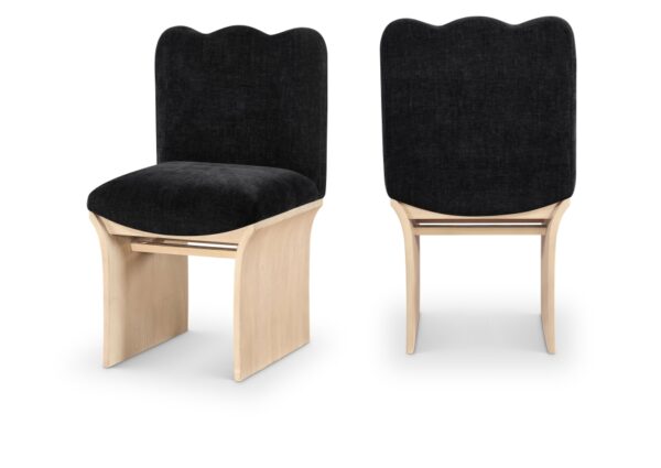 Shaw Chenille Fabric Upholstered Dining Chair
