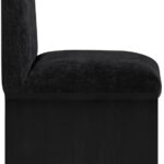 Shaw Chenille Fabric Upholstered Dining Chair