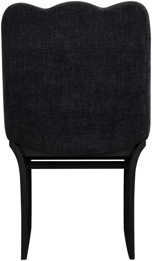 Shaw Chenille Fabric Upholstered Dining Chair