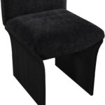 Shaw Chenille Fabric Upholstered Dining Chair