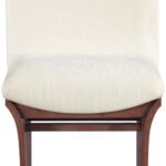 Shaw Chenille Fabric Upholstered Dining Chair