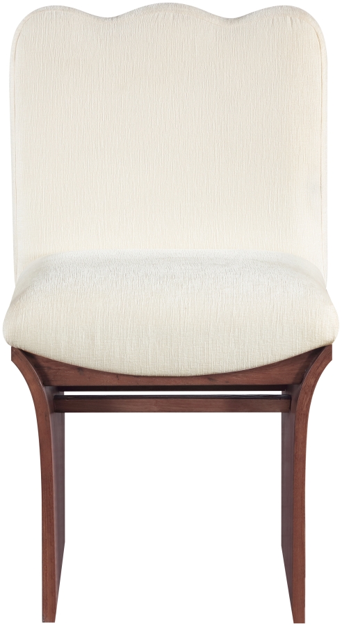 Shaw Chenille Fabric Upholstered Dining Chair