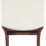 Shaw Chenille Fabric Upholstered Dining Chair