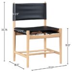Rawlins Vegan Leather Upholstered Dining Chair