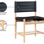 Rawlins Vegan Leather Upholstered Dining Chair