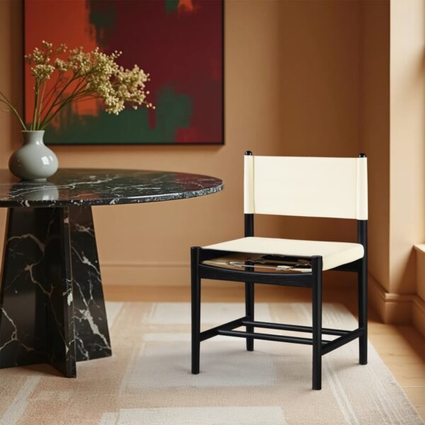 Rawlins Vegan Leather Upholstered Dining Chair