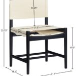 Rawlins Vegan Leather Upholstered Dining Chair