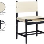 Rawlins Vegan Leather Upholstered Dining Chair